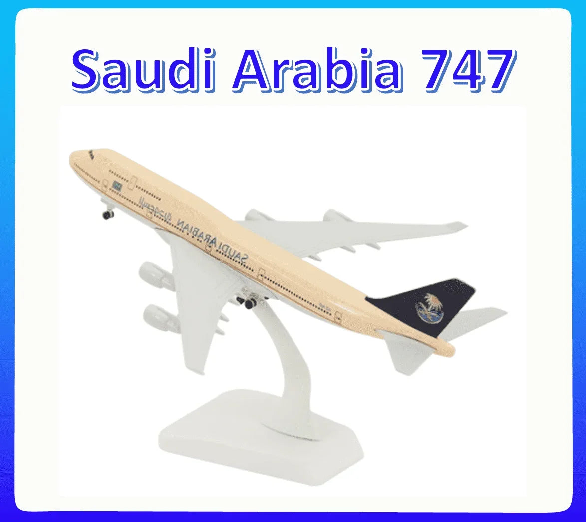 Multiple Simulation Of  Boeing 747 737  757 777 787 Aircraft Model 20cm Alloy Metal Airplane Plane  Decoration Ornaments