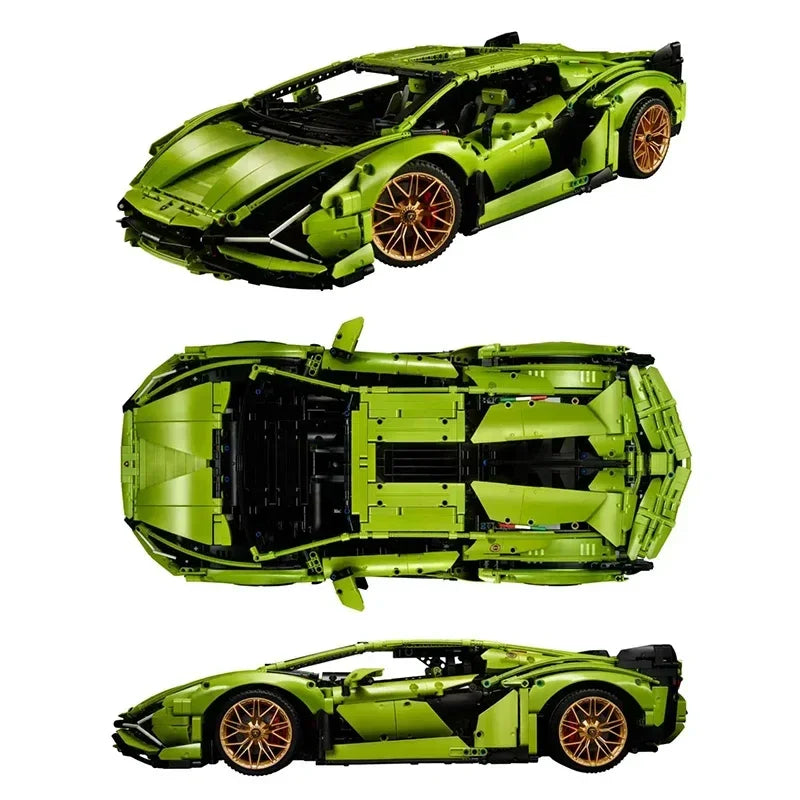 Dynamic Road Racer Edition | Compatible with LEGO® | CE Certified | Ideal for Gifts or Collectors