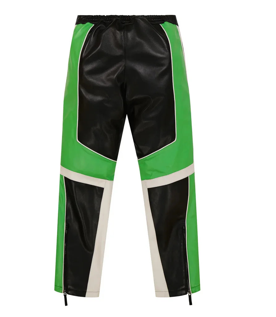AVIREX Autumn New European Lambskin Jacket Men Motorcycle Riding Leather Leather Jacket Leather Pants Set LONE WOLF RACER JACKET