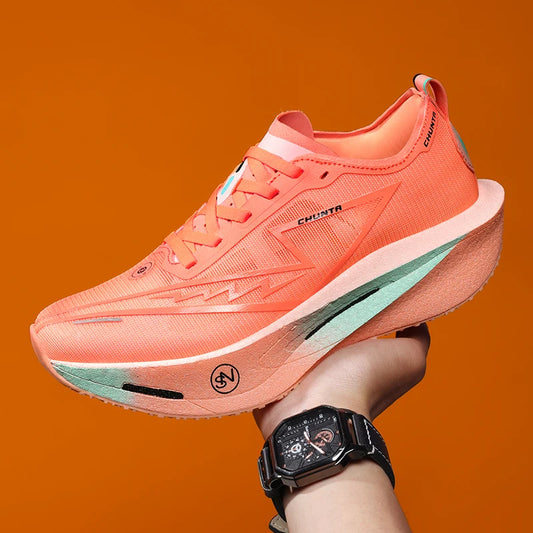 Unisex E-TPU Marathon Running Shoes – Lightweight Breathable Road Jogging Sneakers