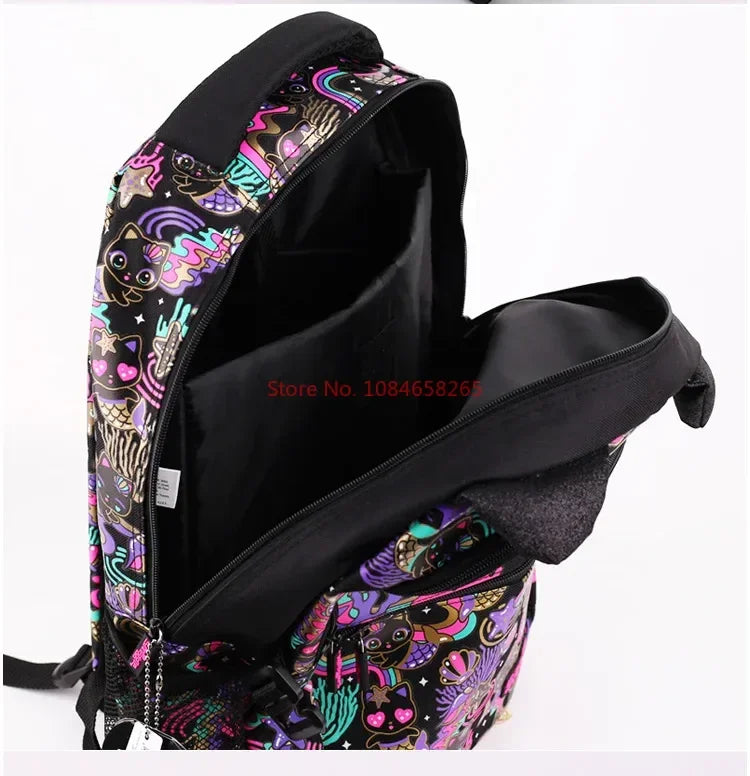 Genuine Australia Smiggle Backpack Kitten School Bag Cartoon Series Anime Backpack Student Gift Separate Purchases