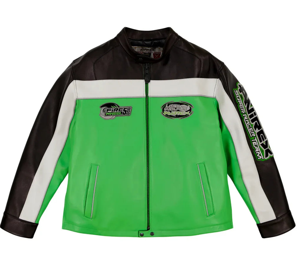 AVIREX fall new listing European lambskin jacket men's motorcycle ridingLeather jacket USA TOUR MOTORCYCLE JACKET coat tops
