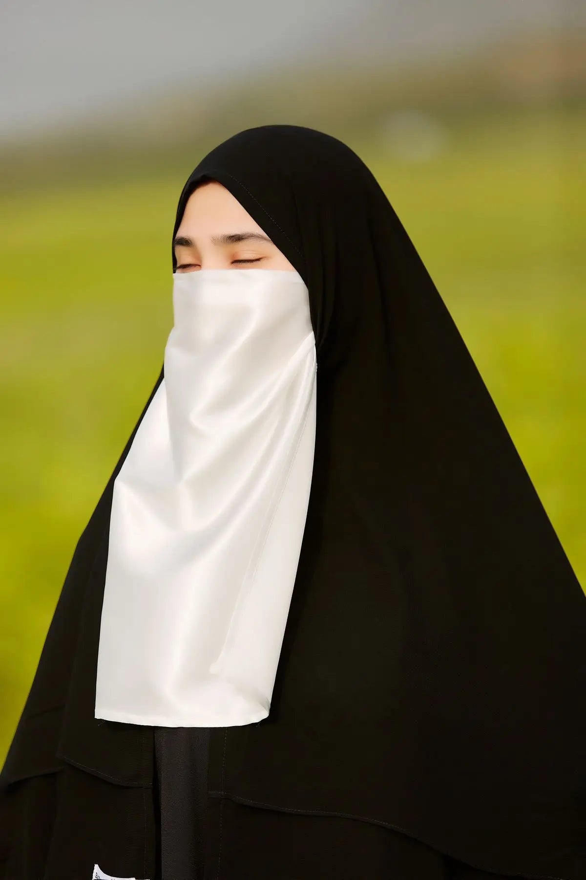 Muslim hijab for women Islamic hijab solid color satin hijab Islamic face scarf Arab Headband Breathable