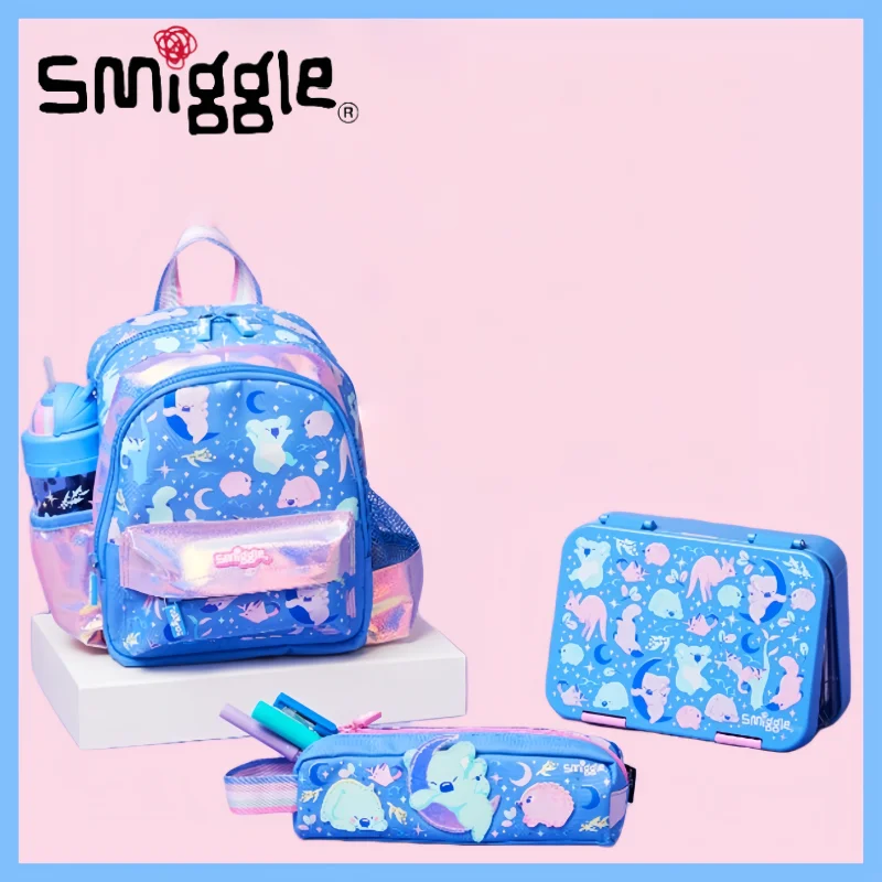 Genuine Australia Smiggle Backpack School Bag Cute Koala Cartoon Series Anime Backpack Student Gift Separate Purchases