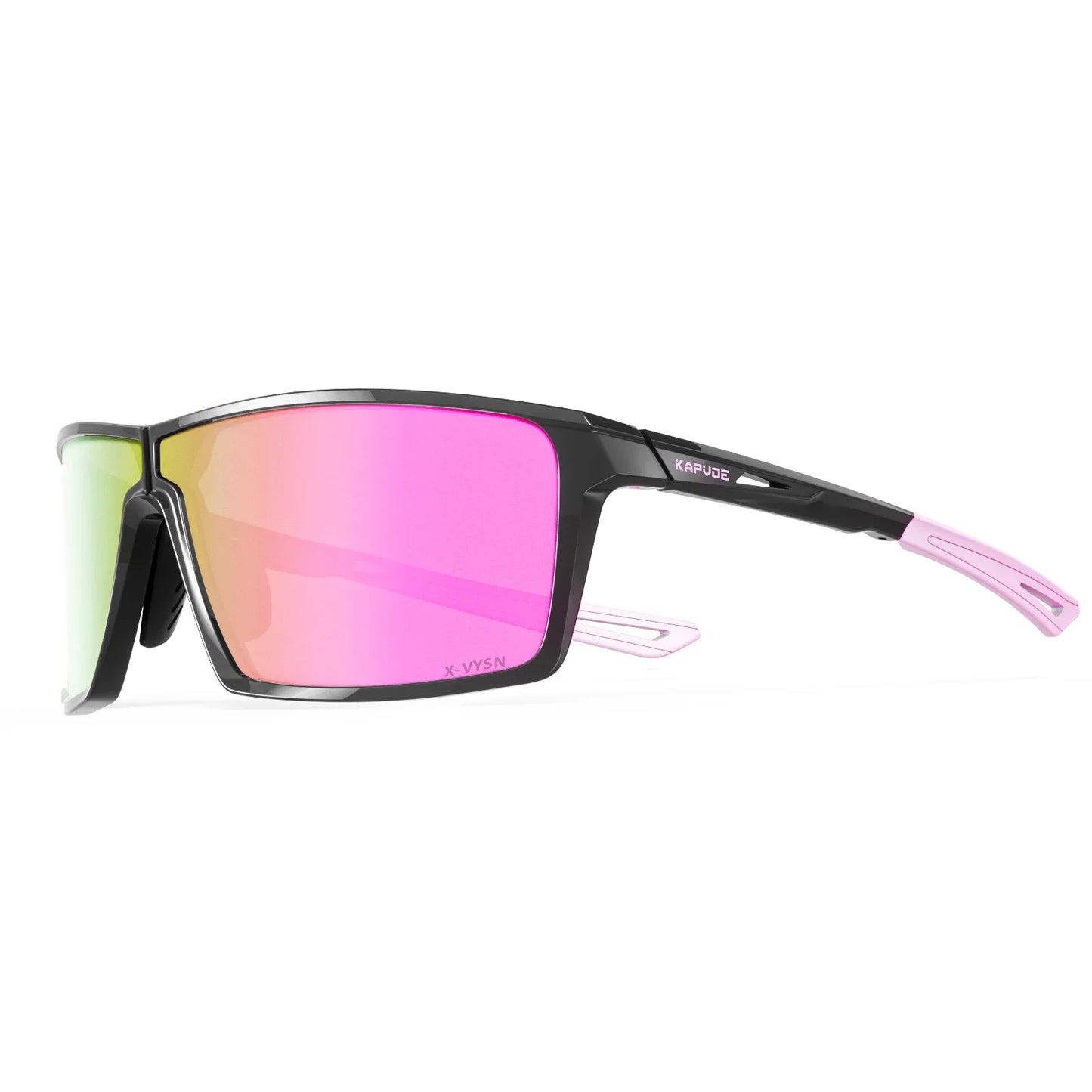 Kapvoe Polarized Folding Sunglasses Colored Multi Portable  Cycling Glasses UV400 Light Weight Runing Hiking Baseball Glasses