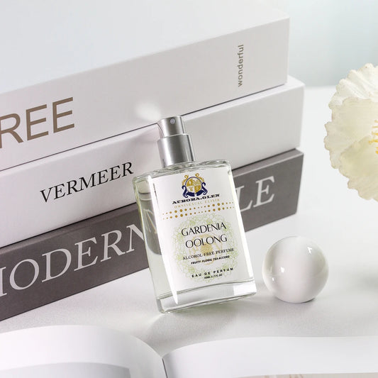 Perfume Gardenia Oolong Tea Eau de Parfum Floral Tea Perfume with Tropical Fruits Bergamot Fragrance for Women Men Musk Scent