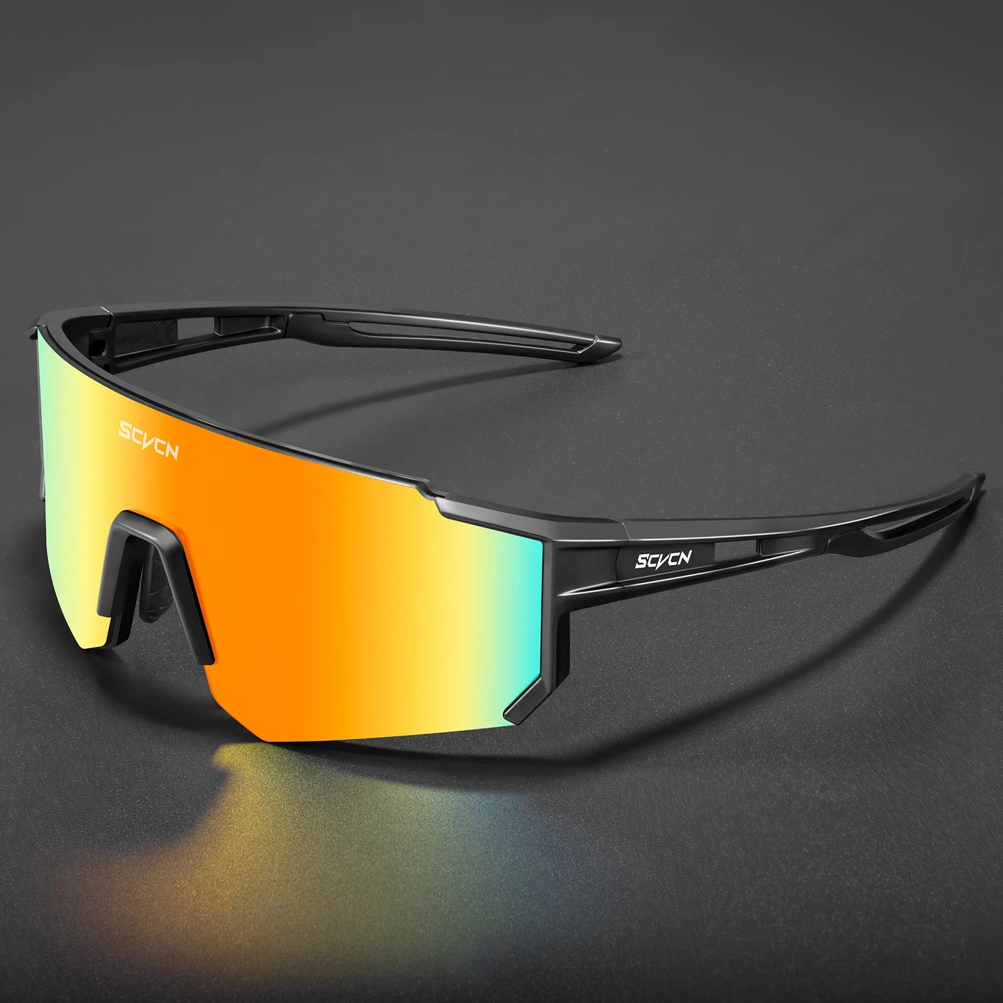 SCVCN Outdoor Bike Cycling Sunglasses Men MTB Road Driving Glasses Sports Women Hiking Bicycle Cycling Glasses UV400 Goggles New