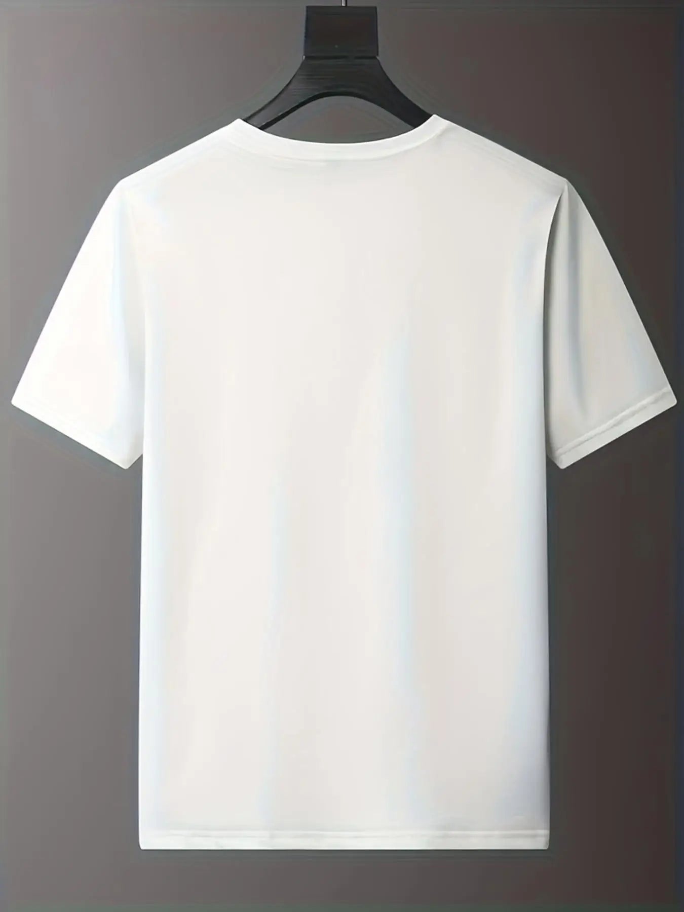 Men’s Summer 100% Cotton Loose Casual T-Shirt