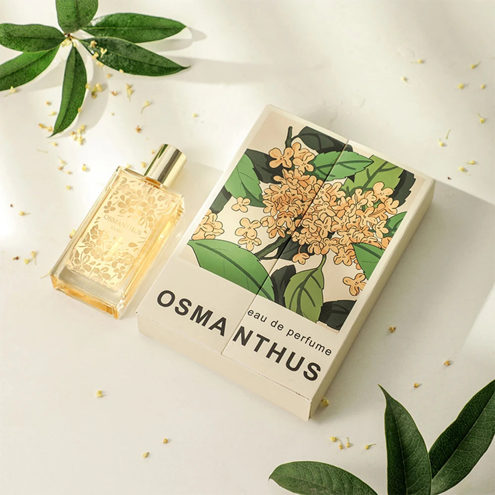 Original Brand Osmanthus Perfume Gift Box Women's Perfume Niche High-end Light Fragrance Long-lasting Fragrance 50ML