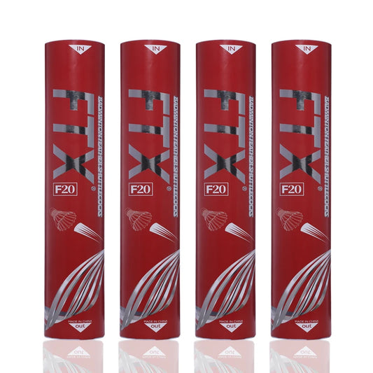 12 badminton A-grade duck feather cork ball heads, 76-speed competition training balls, durable and stable landing points