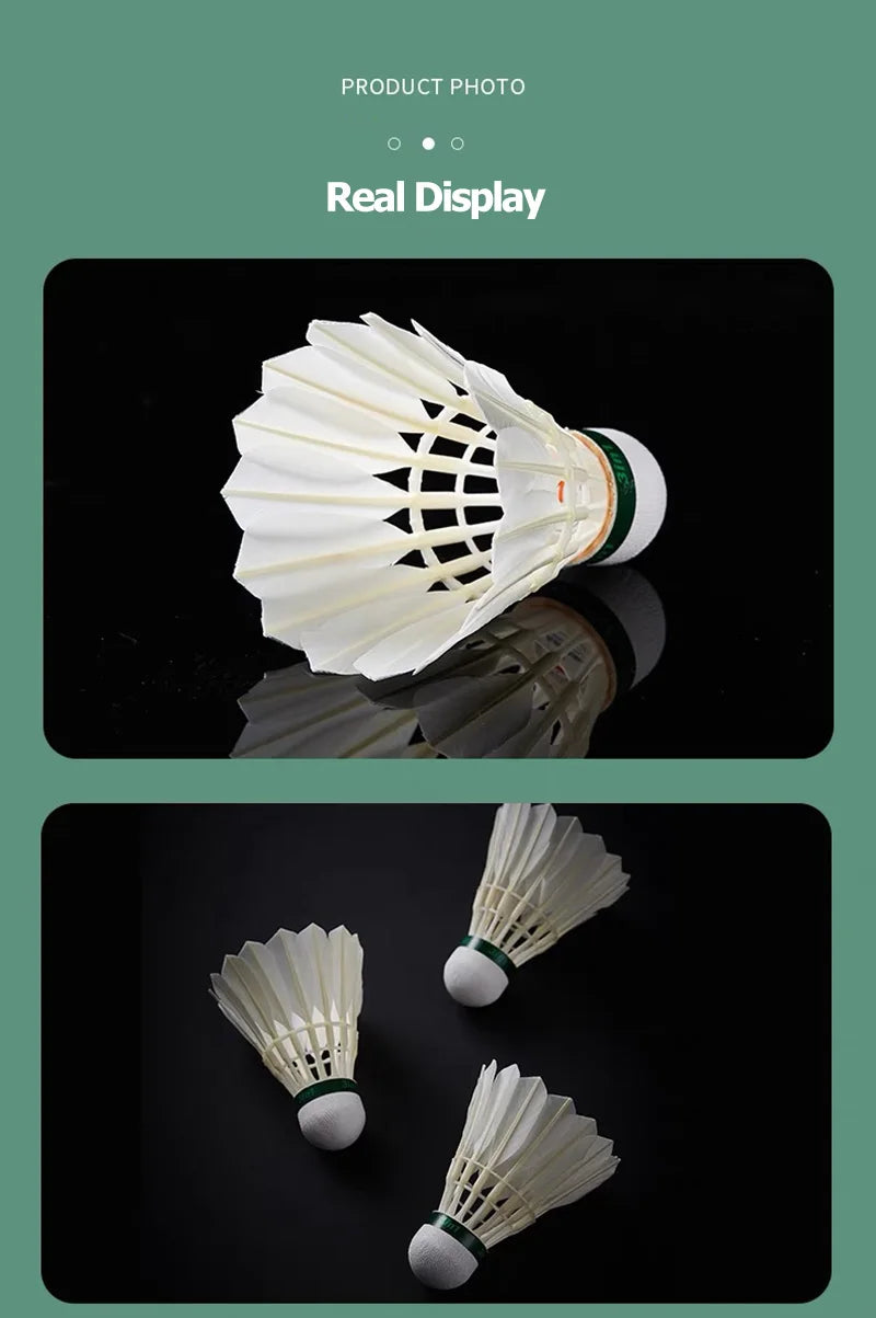Kawasaki King Kong 500/700 Feather Badminton Shuttlecock For Clubs & Training Racquet Sports Speed 76 77 Durable Badminton