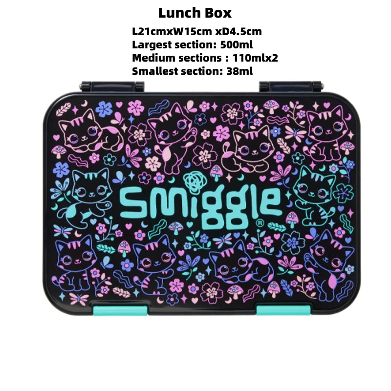 Genuine Australia Smiggle Backpack Cute Cat Cartoon Series School Bag Anime Backpack Student Gift Separate Purchases