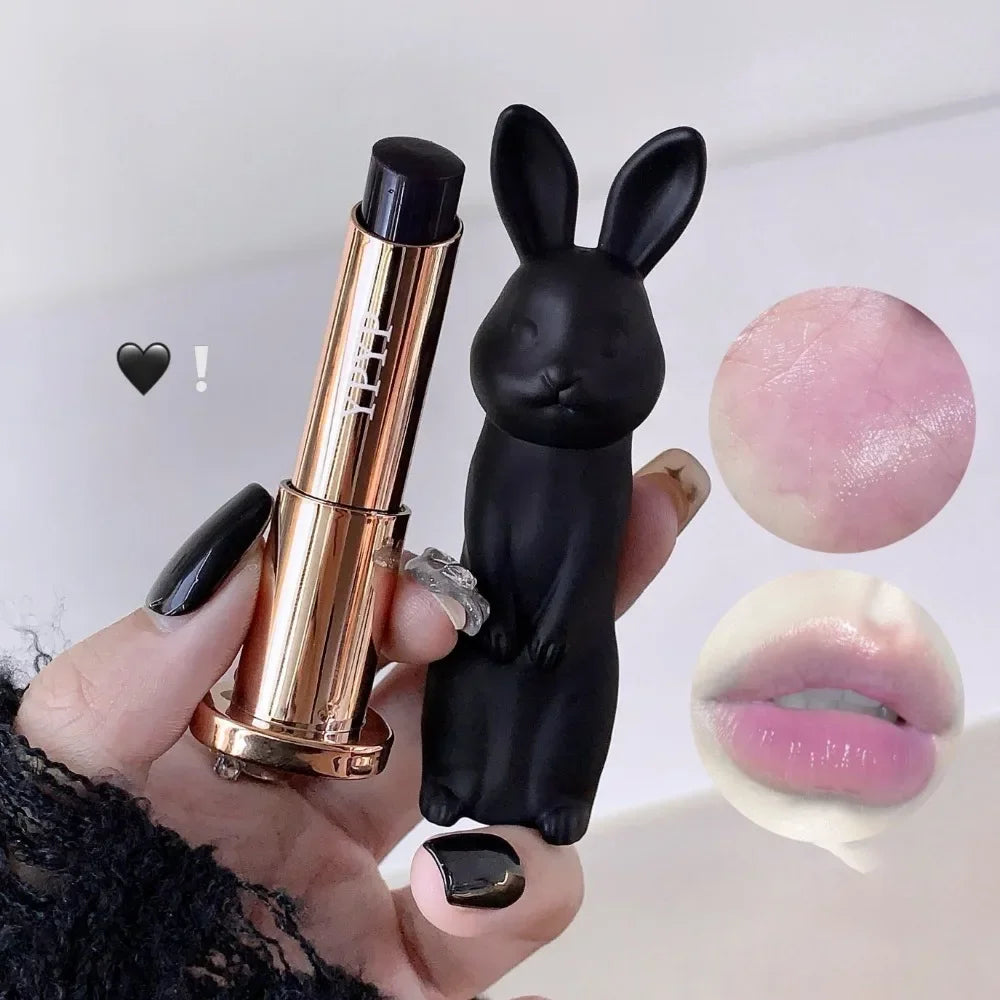 Dark Rose Moisturizing Lip Balm Hydrating Lip Care Stick Exfoliates Dead Skin Smoothens Lip Lines Perfect Base Clear Lipstick