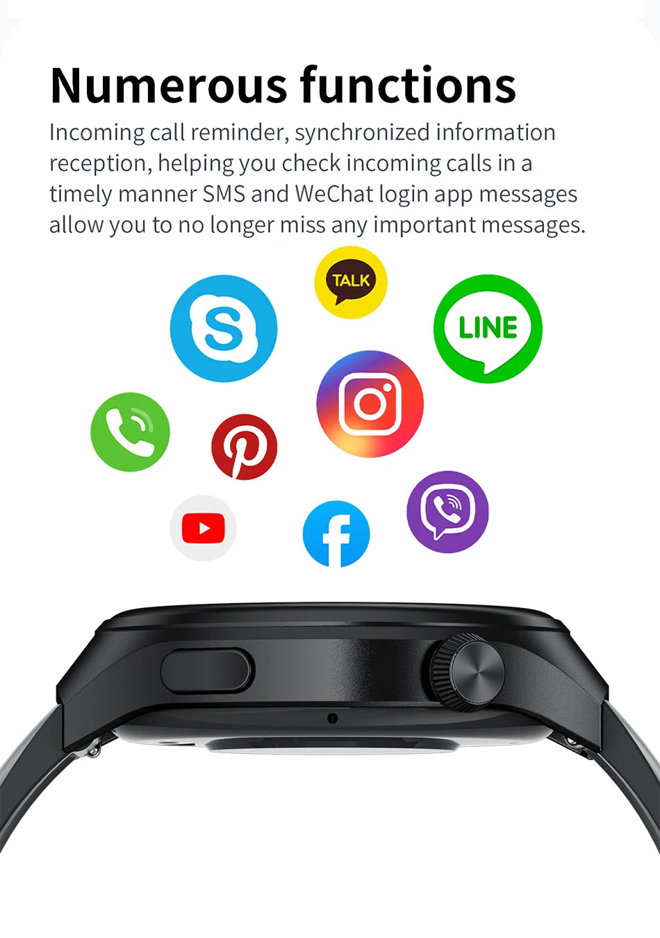 LIGE New Smart Watch Men 1.52 inch Full touch Screen  Bluetooth Call Heart Rate Waterproof Men SmartWatch For GPS Sport Tracker