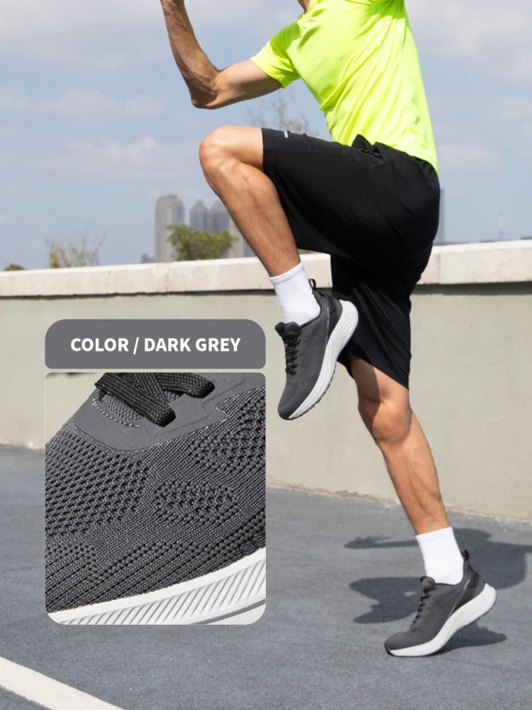 Baasploa Men Running Shoes 2025 Fashion Outdoor Lightweight Non-slip Sneakers Male Mesh Breathable Sports Shoes Wear Resistant