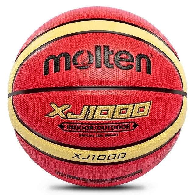 Molten Basketball PU Official Certification Competition Basketball Standard Ball Men's and Women's Training Ball SIZE 7 6 5