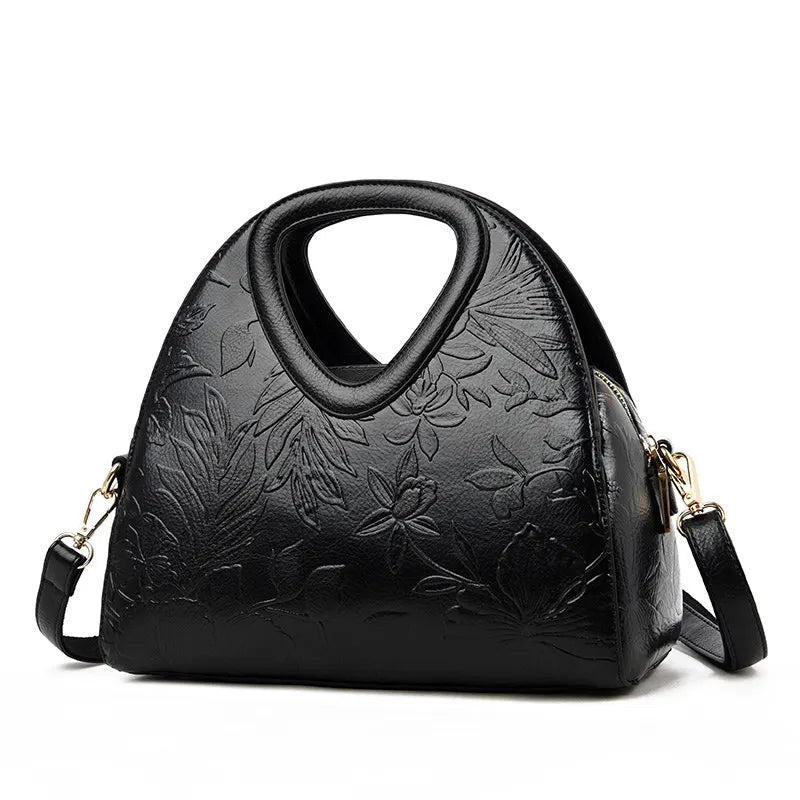 MOTAORA 2025 New Women Shoulder Bag High Quality Leather Top-handle Bags Female Vintage National Style Crossbody Bag For Women