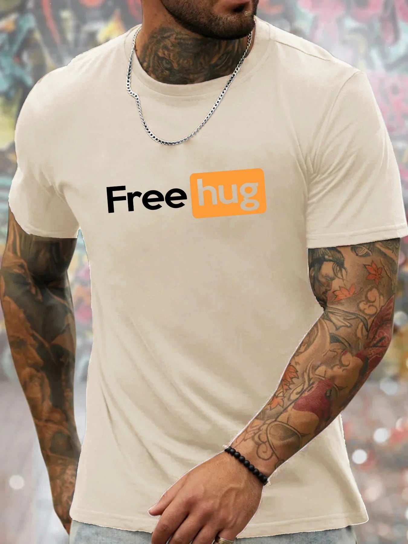 Men’s Summer 100% Cotton Loose Casual T-Shirt