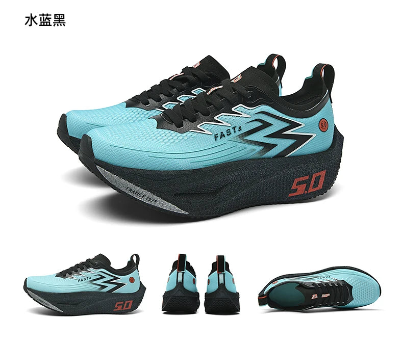 Men's Sports Shoes Cushioning Non-Slip Flat Wear Resistant Sneakers Mesh Breathable Platform Soft Running Shoes for Man
