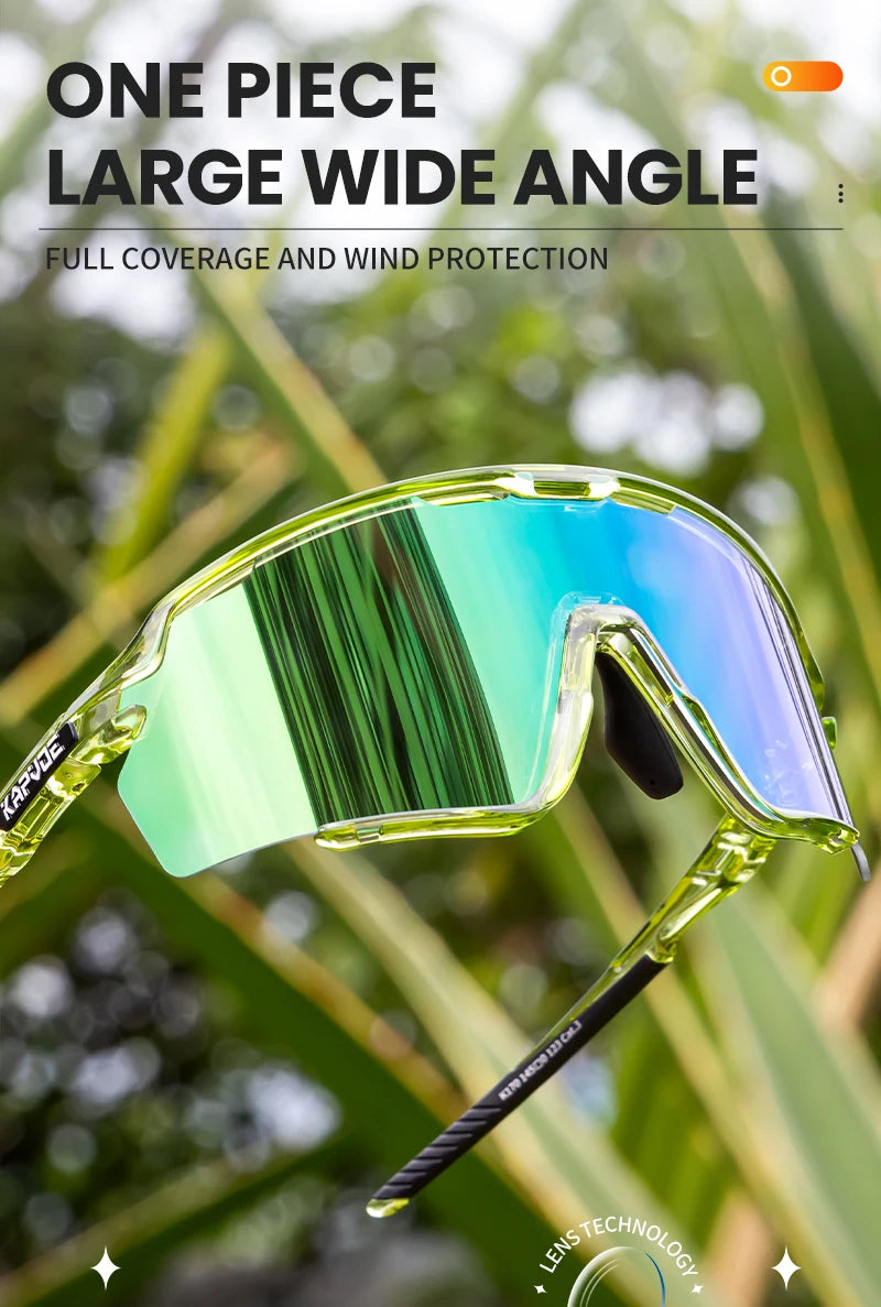 Kapvoe new Outdoor Photochromic Sunglasses Bicycle Cycling Glasses MTB Road Bike Eyewear Women Man Sports Hiking UV400 Goggles
