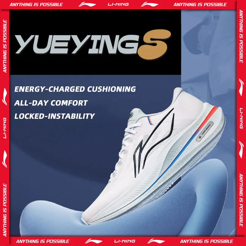 YUEYING 5 Men’s Running Shoes – TEMPO BOUNSE Reflective Breathable Lightweight Sneakers