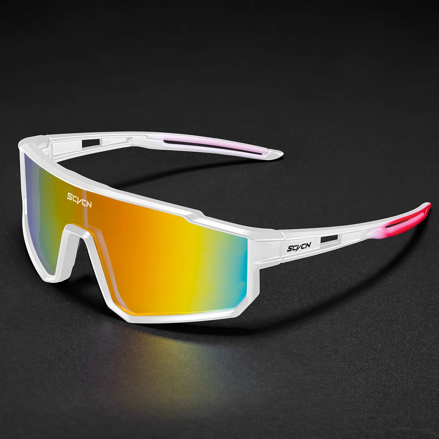 SCVCN Outdoor Cycling Sunglasses Men MTB Road Driving Bike Glasses Sports Mountain Climbing Women Bicycle Cycling UV400 Goggles