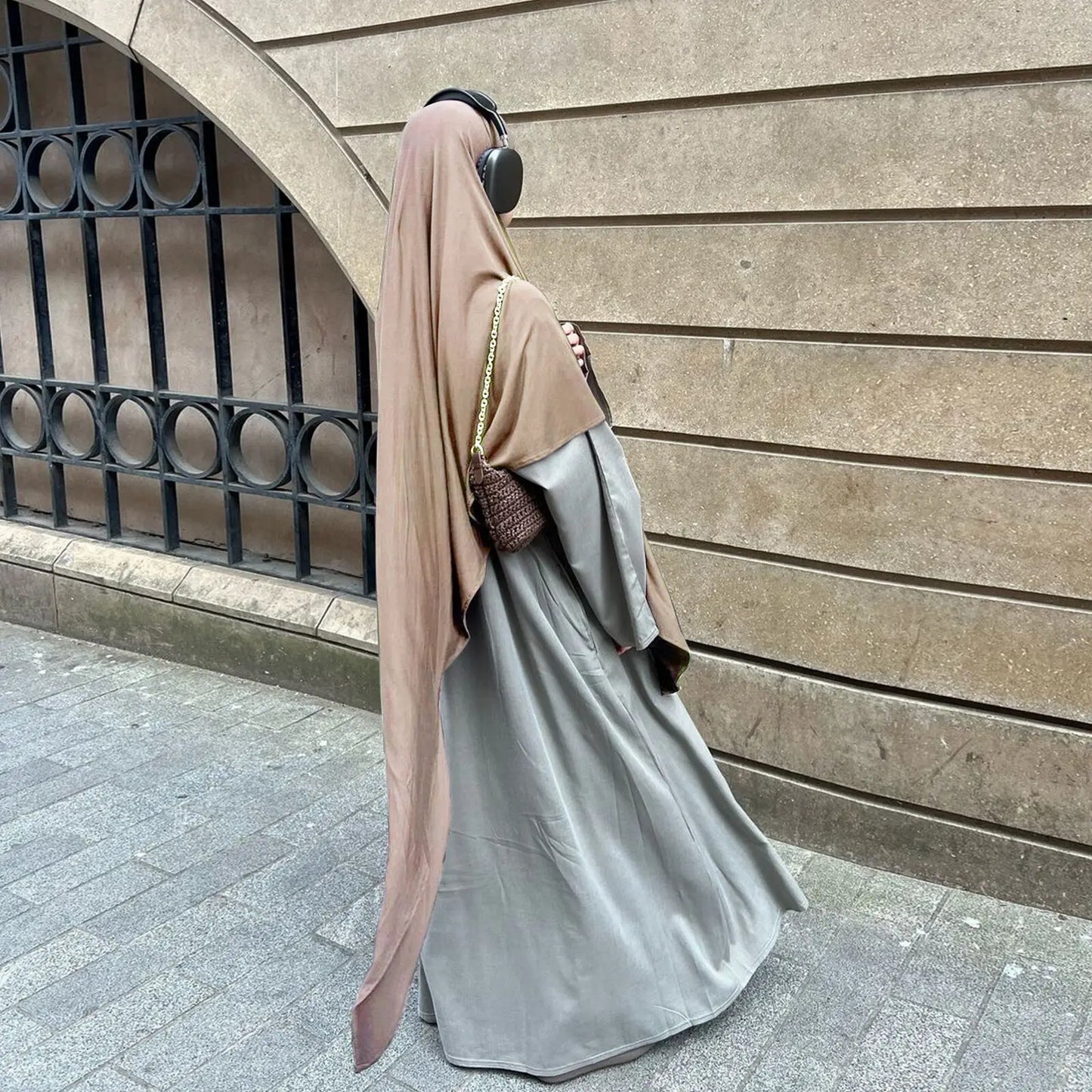 Muslim Full Cover Hijab Turban for Women Islamic Prayer Headwraps Shawl Arab Scarf Instant Headband Ramadan Eid Turkey Khimar