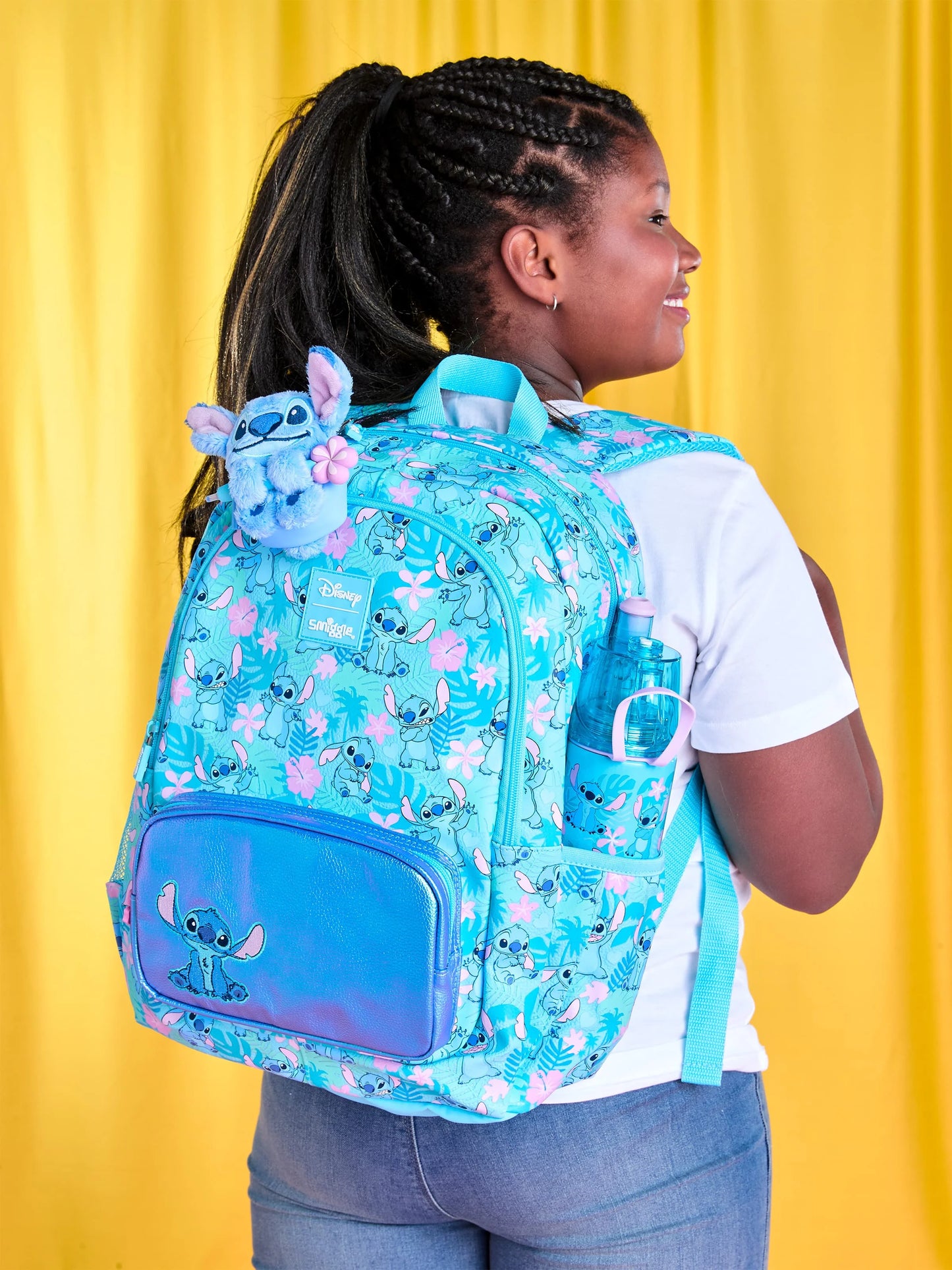 Genuine Australia Smiggle Backpack Disney Cartoon Series Stitch School Bag Anime Backpack Student Gift Separate Purchases