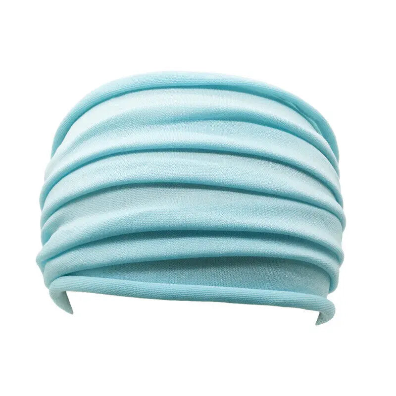 Casual Headwraps for Women Soft Wide Elastic Headband Running Yoga Turban Hair Accessories for Girls Fashion