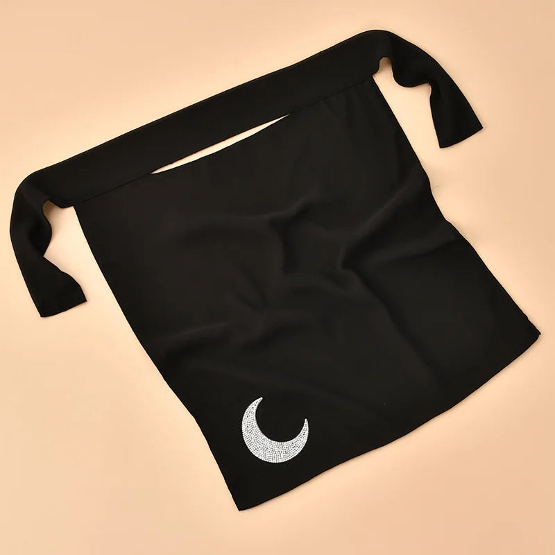 Black Chiffon Scarf Tie Back Niqab New Pearl Face Cover Muslim Prayer Khimar Niqab Face Cover for Women Solid Color Shawls