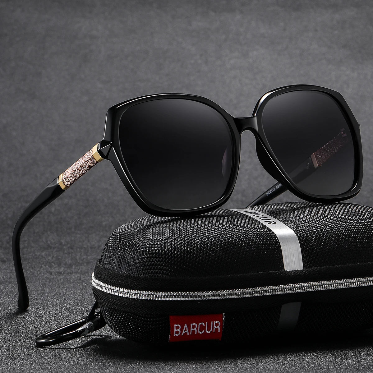 BARCUR Women Polarized Sunglasses UV400 Lady Fashion Gradient Sun Glasses for Women Eyewear Accessory