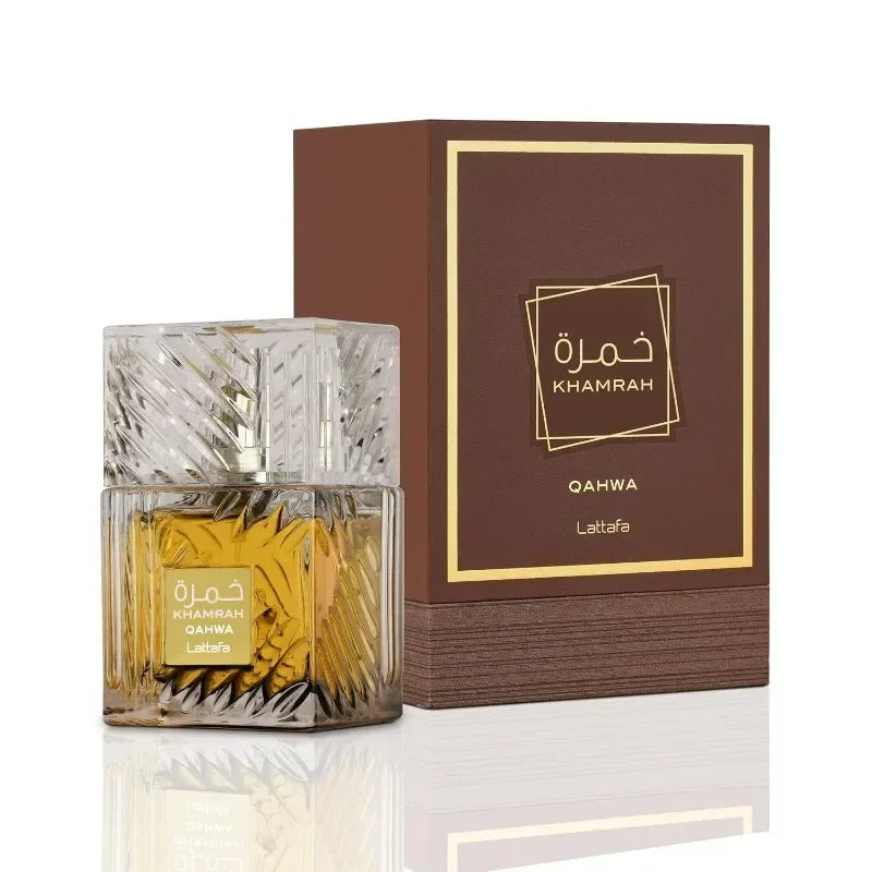 عطر خمرة الأصلي 100 مل أو دي بارفان، عطور رجالية فاخرة طويلة الأمد، مجموعة مميزة، عطر خشبي حار، بخاخ للجسم للجنسين