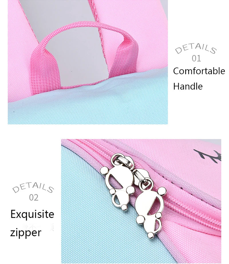 Kid Backpack for Girl Unicorn Children Bookbag Rainbow Eyes School Bag Teen Girl Backpack for Traveling Waterproof Mochilas