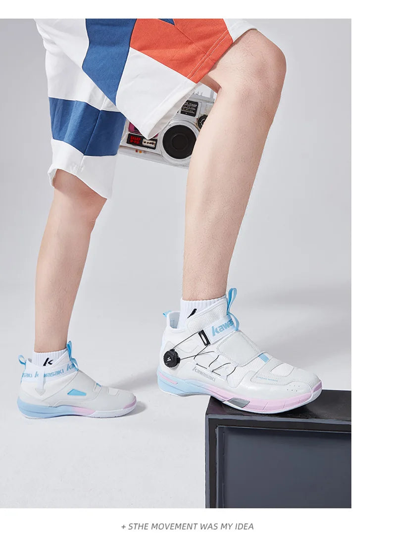 Kawasaki Shock-absorbing Women Sneakers Unisex Mens Tennis Professional Torsion and Wear Resistance Men's Sports Tennis 2023