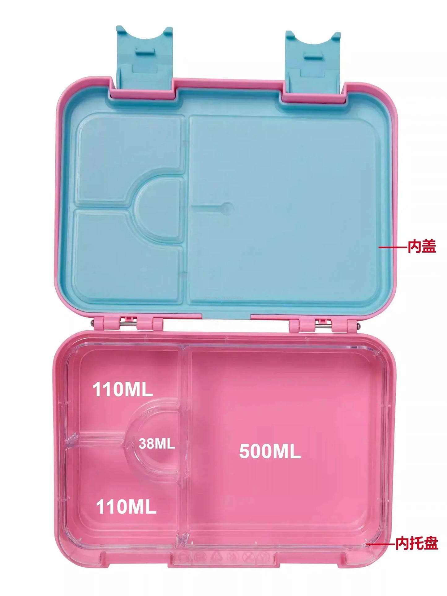 Genuine Disney Australia Smiggle Mermaid Mickey Mouse Meal Box, Food Grade Lunch Box, Spring And Autumn Picnic Lunch Box Gift