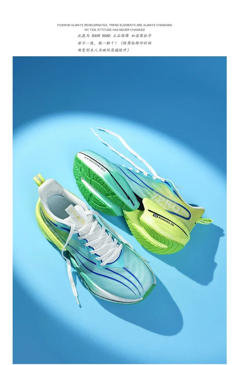 Sneakers for Men Summer Full-length Carbon Plate Running Shoes Lightweight Outdoor Non-slip Training Shoes Men's Tennis Shoes