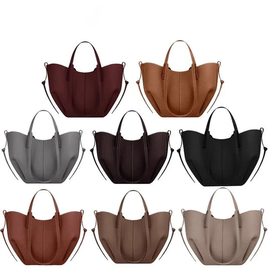 Commuter Women's Underarm Wing Bag, Female Niche Large Capacity Wings Handheld Shoulder Bag, Tote Bag