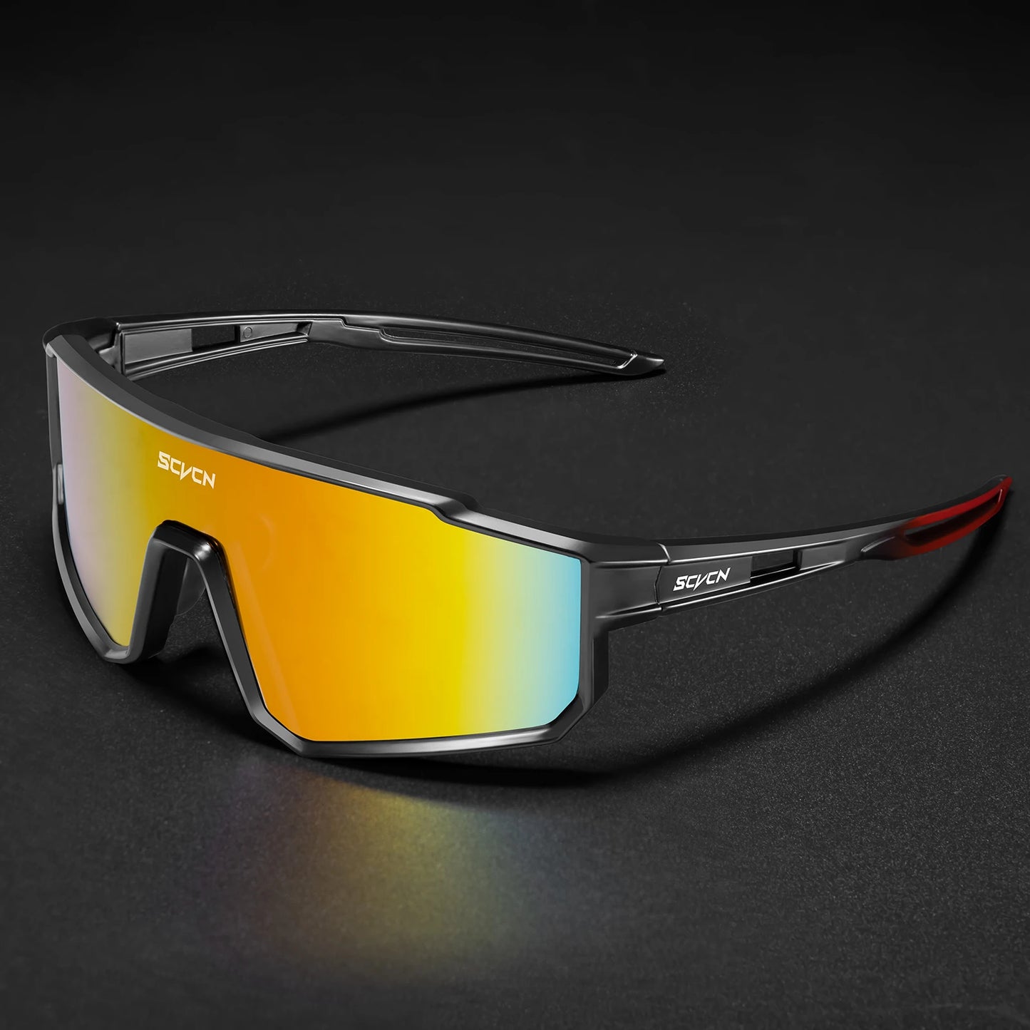 SCVCN Outdoor Cycling Sunglasses Men MTB Road Driving Bike Glasses Sports Mountain Climbing Women Bicycle Cycling UV400 Goggles
