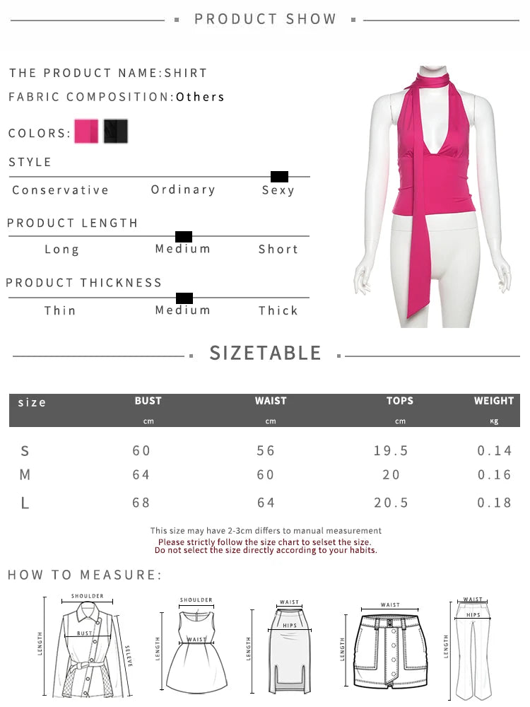 Backless Irregular Scarf Tank Top – Sexy Summer Streetwear Vest