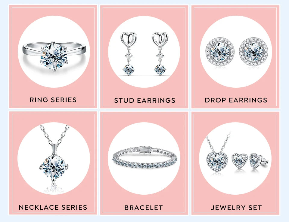 GRA Moissanite Diamond Unusual Halo Sun Flower Stud Earrings for Women 925 Sterling Silver Solitaire Wedding Party Fine Jewelry