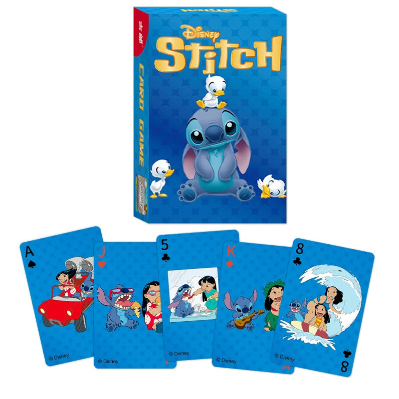 Disney Stitch Poker Lots-o'-Huggin' Bear Playing Cards Playing Cards Poker Indoor Family Entertainment Board Games
