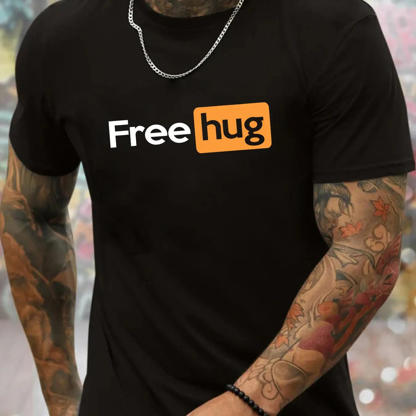 Men’s Summer 100% Cotton Loose Casual T-Shirt