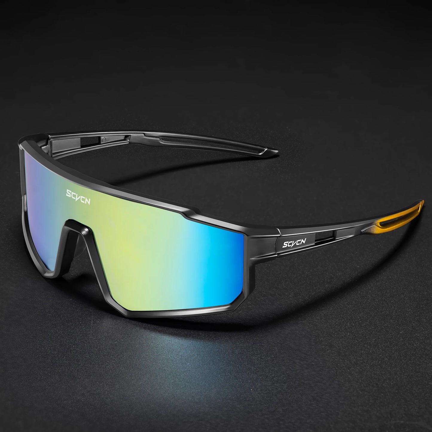SCVCN Outdoor Cycling Sunglasses Men MTB Road Driving Bike Glasses Sports Mountain Climbing Women Bicycle Cycling UV400 Goggles