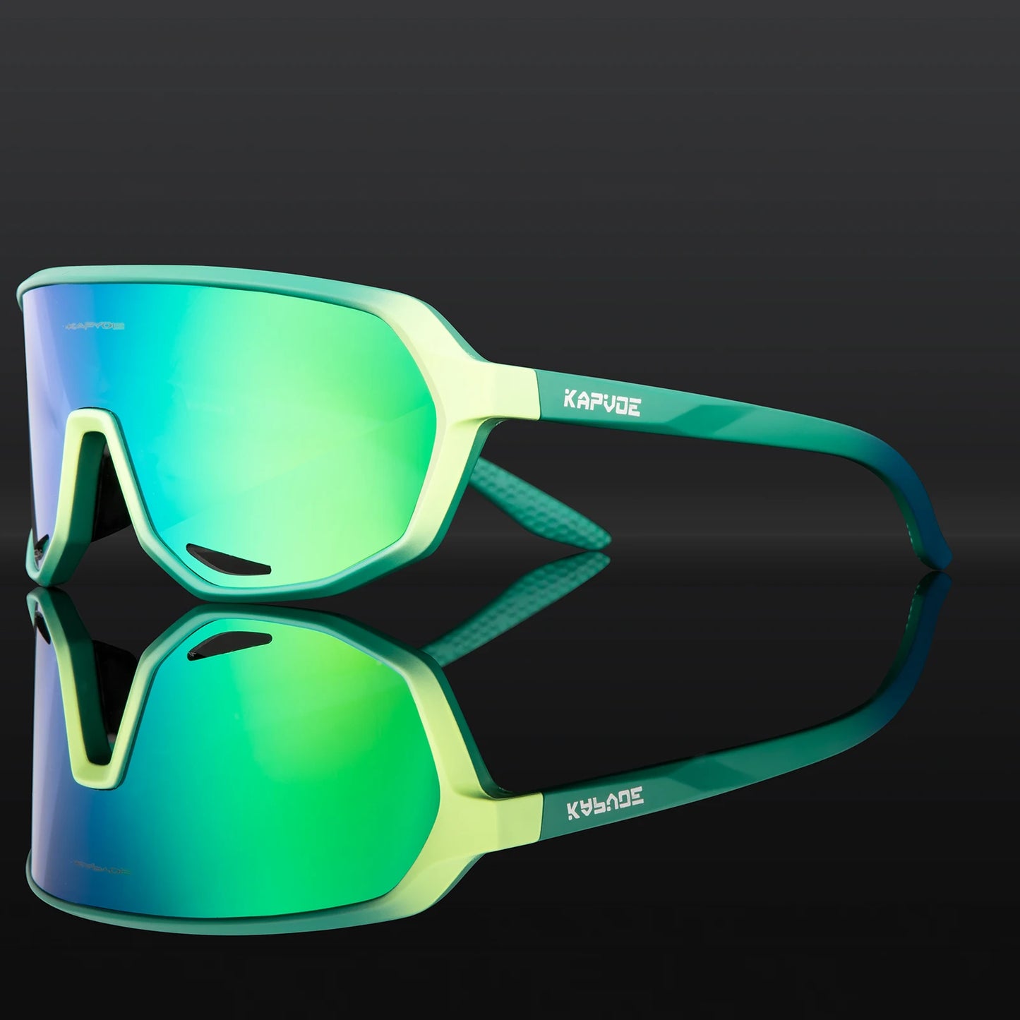 Kapvoe-Photochromic Cycling Sunglasses for Man Driving Bicycle Cycling Glasses Women Road Mountain Bike Outdoor Sport Goggles