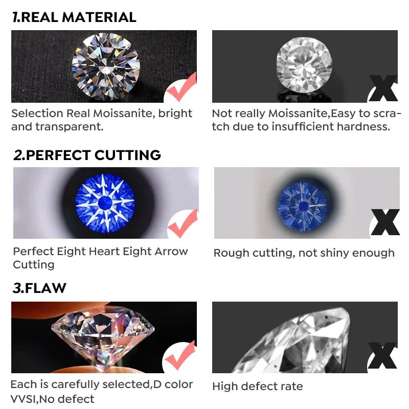 GRA 3-5CT Luxury Sunflower Certified Moissanite Diamond Pendant Necklace For Women Real 925 Sterling Silver Wedding Fine Jewelry