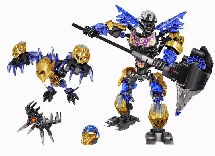 Bionicle Warriors Skull Action Figures Collection Building Blocks Umarak Uxar Mask Master Storm Beast Anime Bricks Toy Kid Gifts