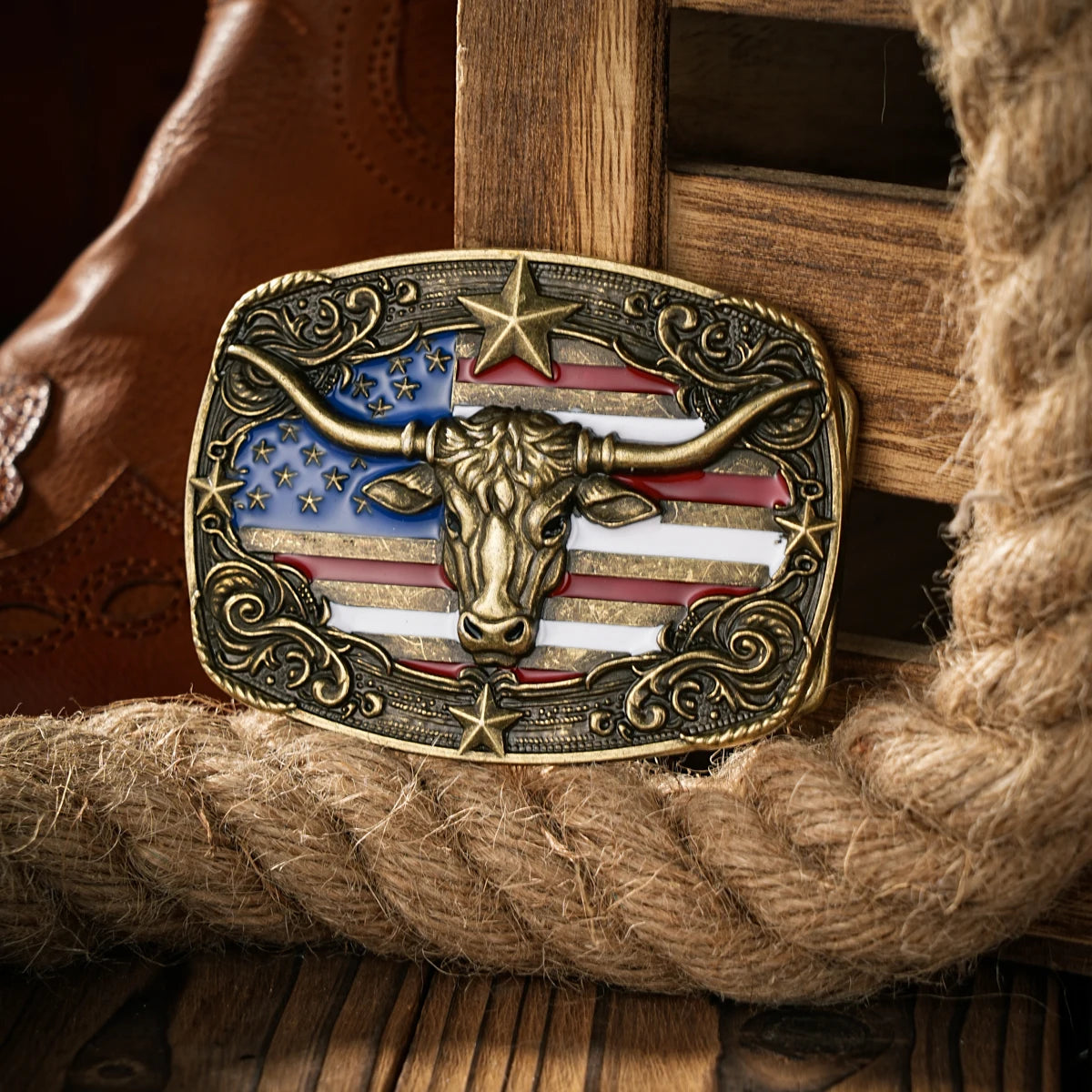 Western style plate buckle belt buckle the first belt buckle