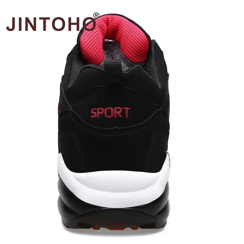 New Running Shoes for Men Women Cotton-padded Autumn Sneakers Outdoor Male Walking Sports Shoes Big Size 36-48