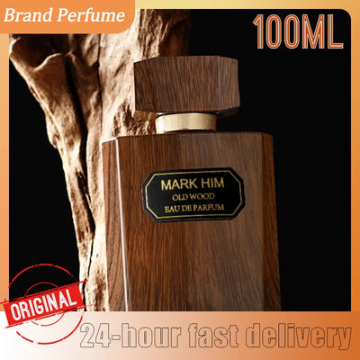 100ml High Quality Brand Perfume Long-lasting Men's Oud Woody Fragrance Cologne Eau De Toilette Natural Fresh Body Spray