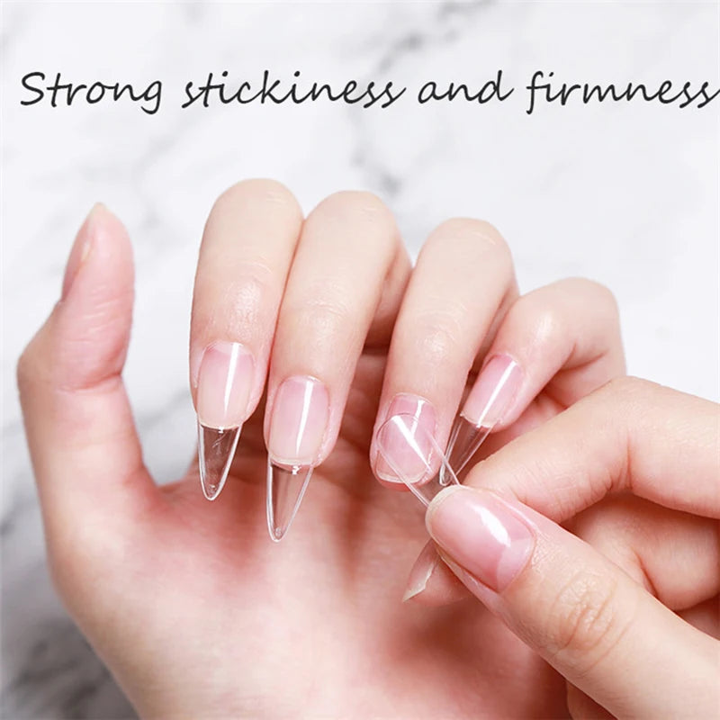 AS 15ML Nail Tips Glue Gel For Falses Nail Tips Fast Extension 3 IN 1 Function Nails Art Transparent Gel Polish Soak Off UV Gel